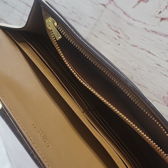 Coach Gemma Tan Floral Crossbody Bag - Picture 8 of 9